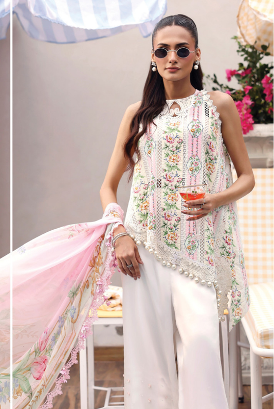 Maria B. M.Prints’26 Eid-II Inlays Printed Lawn 3 Piece Stitched Suit VOLUMЕ- 30-10в