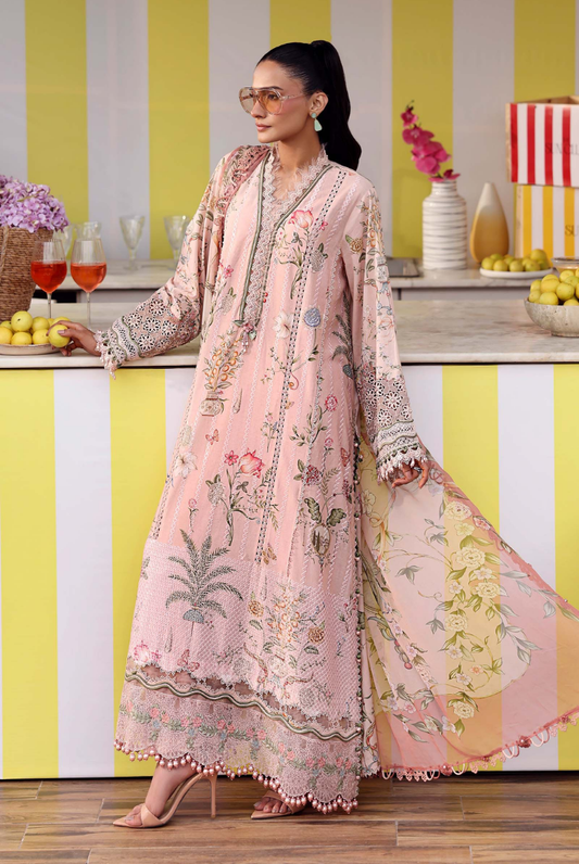 Maria B. M.Prints’26 Eid-II Inlays Printed Lawn 3 Piece Stitched Suit VOLUMЕ- 30-4A