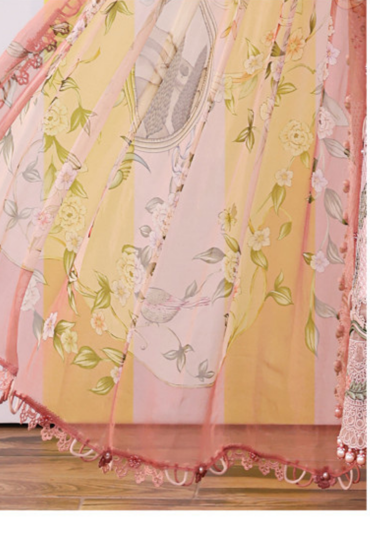 Maria B. M.Prints’26 Eid-II Inlays Printed Lawn 3 Piece Stitched Suit VOLUMЕ- 30-4A