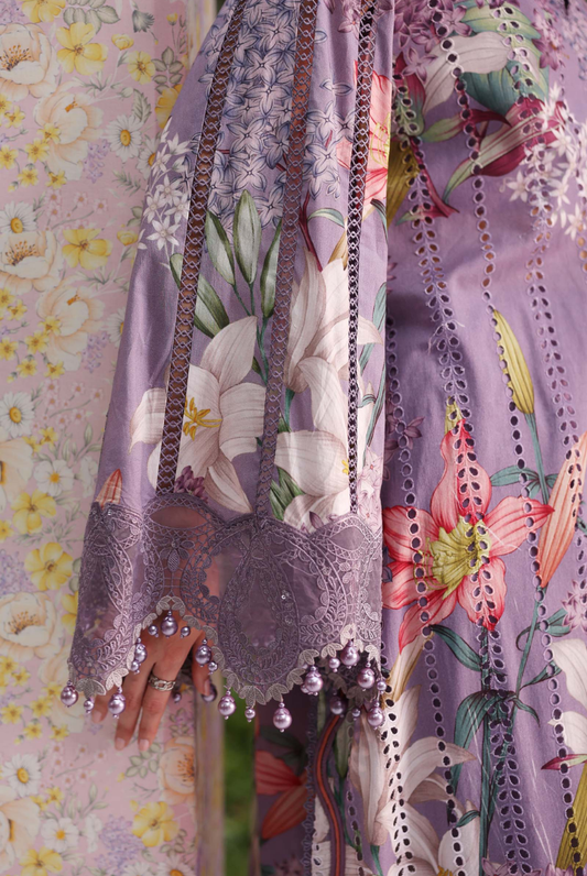 Maria B. M.Prints’26 Eid-II Inlays Printed Lawn 3 Piece Stitched Suit VOLUMЕ- 30-6в