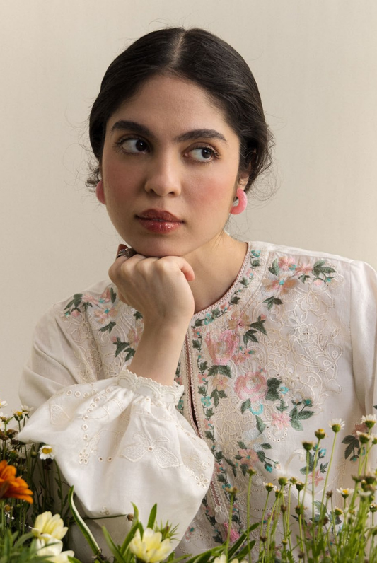 Coco by Zara Shahjahan Edit 26 Vol II Stitched Embroidered Lawn 3 Piece Suit-ARLO-7A