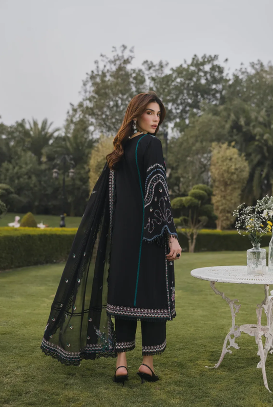 3 Piece Suit Stitched Embroidered Lawn BY Eshaisha Eid Special 2026 EA-LL-5570