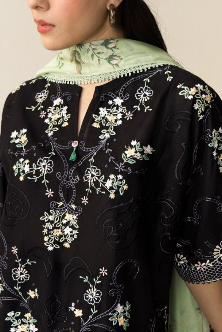 Coco by Zara Shahjahan Edit 26 Vol II Stitched Embroidered Lawn 3 Piece Suit-EIRA-10A