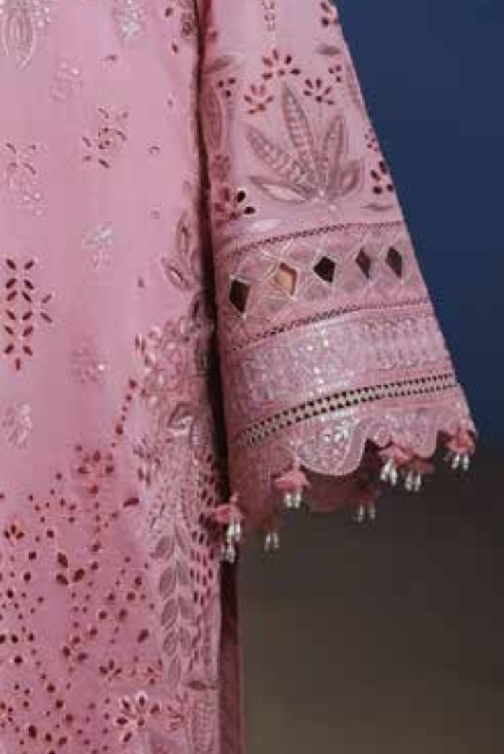3 Piece Suit Stitched Luxury Lawn AMAN BY Nureh NE-232
