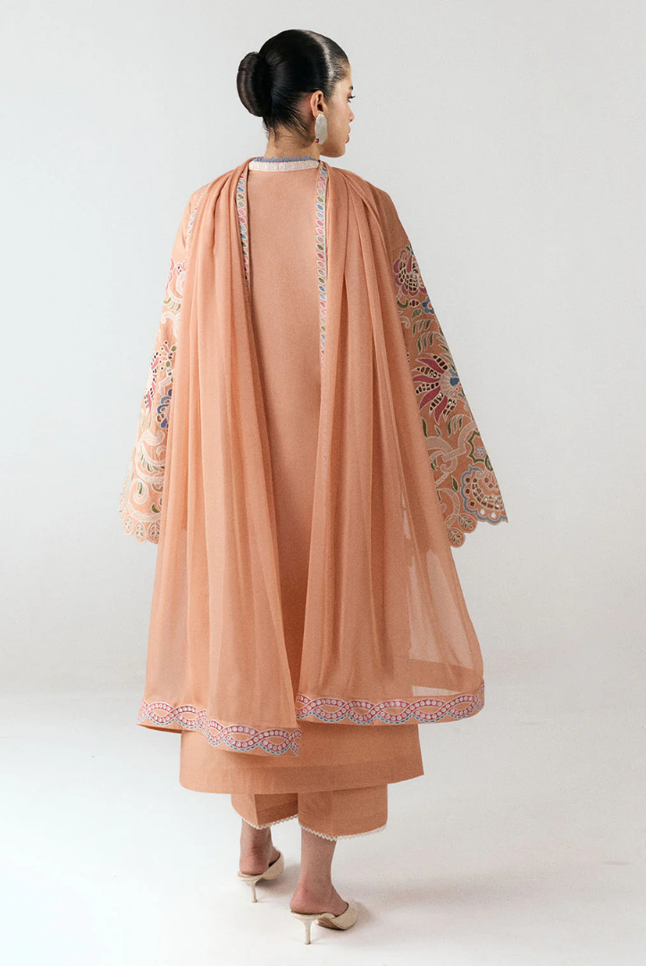 Jugnu by Hussain Rehar Stitched 3 Piece Embroidered Lawn Suit – NILA-D#1283