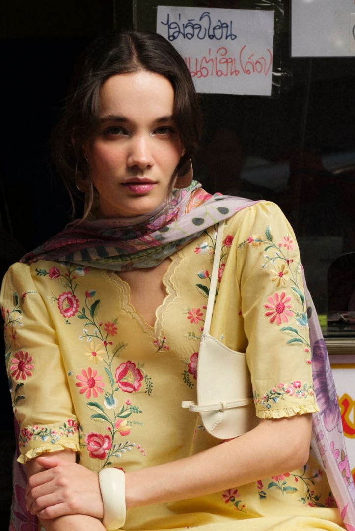 3 Piece Suit Stitched Embroidered Lawn Coco By Zara Shahjahan Lawn’26 SEREN-5B