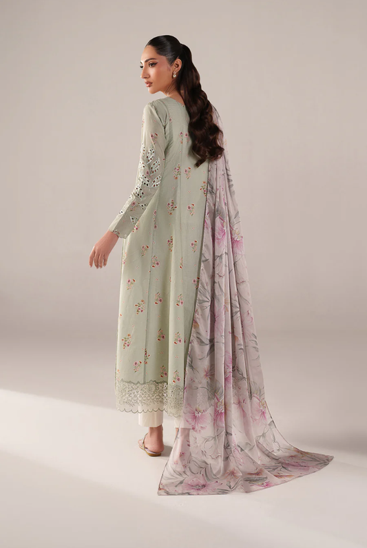 3 Piece Suit Stitched Embroidered Lawn BY Iznik Spring Summer 2026 SS-03