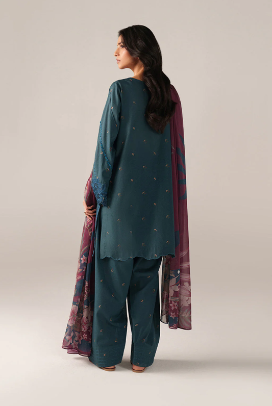 3 Piece Suit Stitched Embroidered Lawn BY Iznik Spring Summer 2026 SS-10