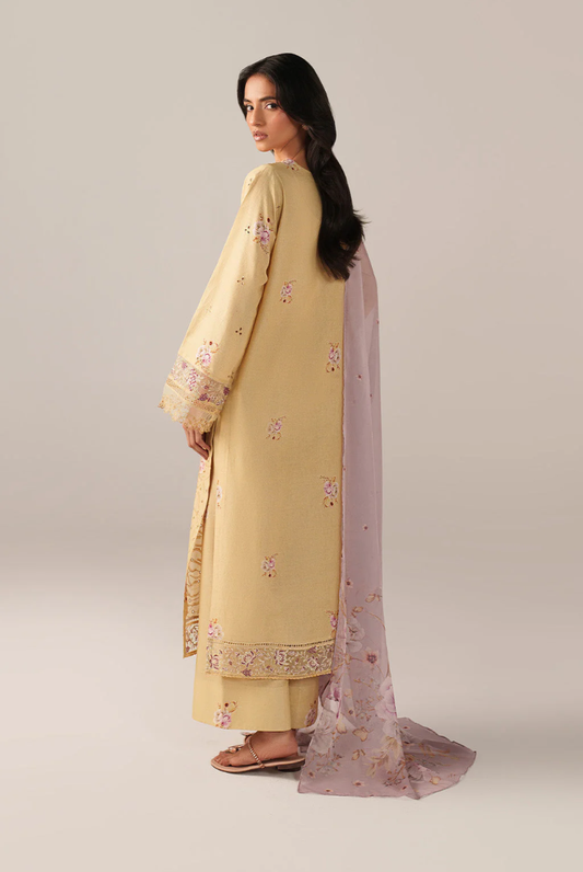 3 Piece Suit Stitched Embroidered Lawn BY Iznik Spring Summer 2026 SS-11