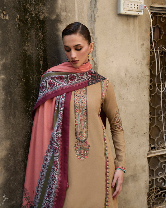 Stitched Karandi Embroidered Jugnu by Hussain Rehar