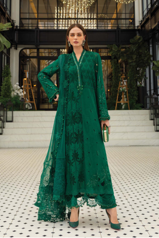 Maria B 3 Piece Stitched Embroidered Lawn Suit MB26-D4
