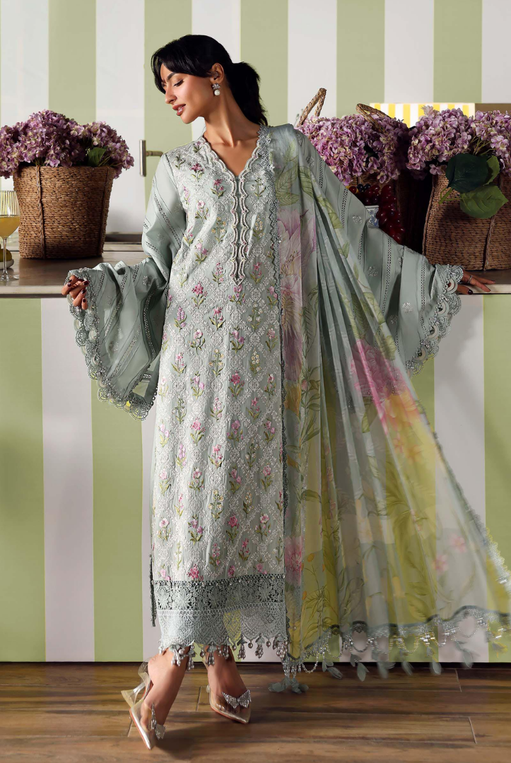 Maria B. M.Prints’26 Eid-II Inlays Printed Lawn 3 Piece Stitched Suit VOLUMЕ- 30-1в