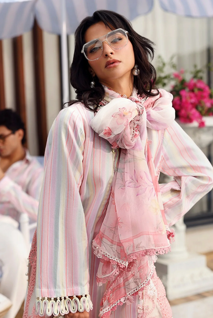 Maria B. M.Prints’26 Eid-II Inlays Printed Lawn 3 Piece Stitched Suit VOLUMЕ- 30-2A