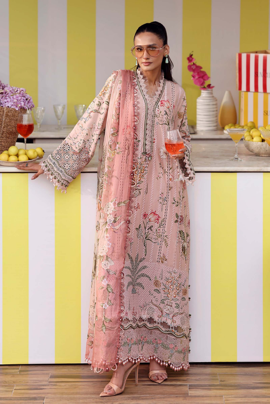Maria B. M.Prints’26 Eid-II Inlays Printed Lawn 3 Piece Stitched Suit VOLUMЕ- 30-4A