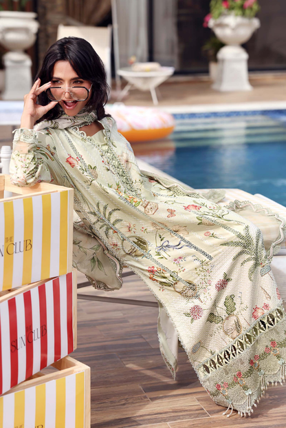 Maria B. M.Prints’26 Eid-II Inlays Printed Lawn 3 Piece Stitched Suit VOLUMЕ- 30-4в