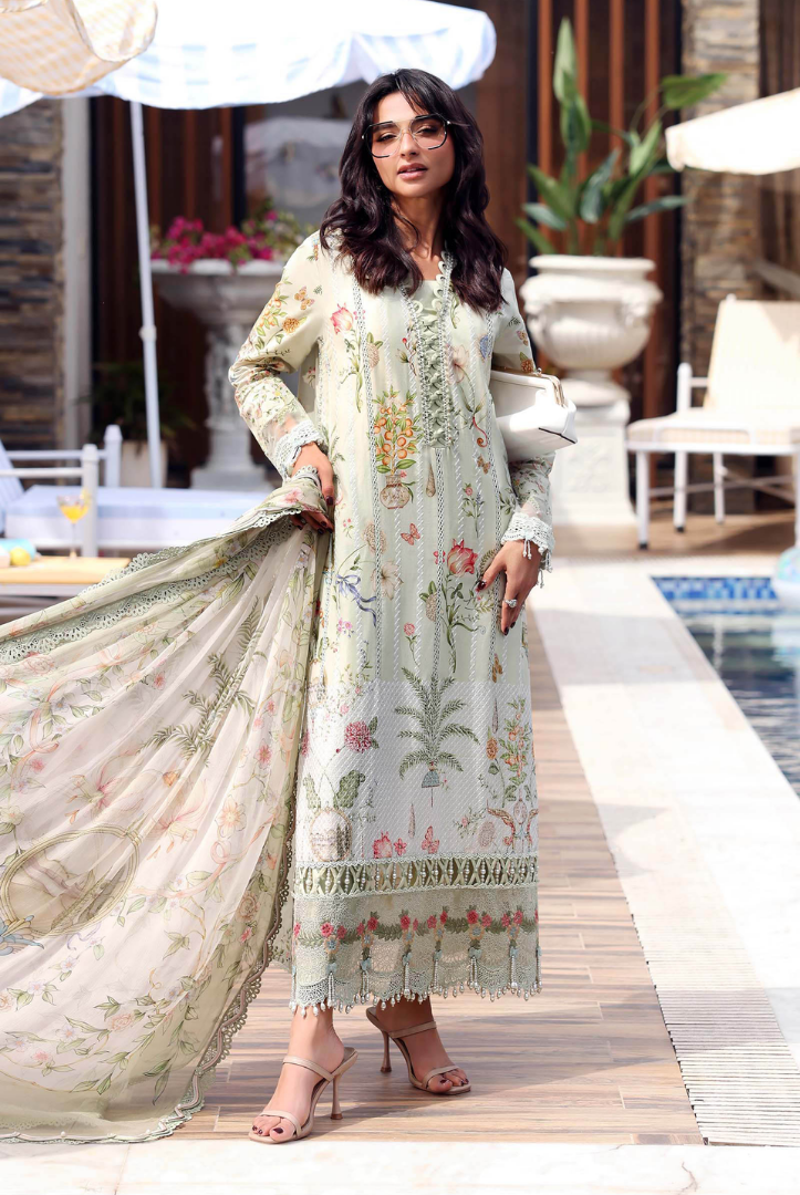Maria B. M.Prints’26 Eid-II Inlays Printed Lawn 3 Piece Stitched Suit VOLUMЕ- 30-4в