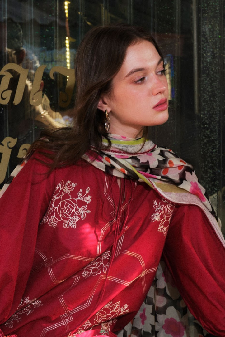 3 Piece Suit Stitched Embroidered Lawn Coco By Zara Shahjahan Lawn’26 RIVAE-1B