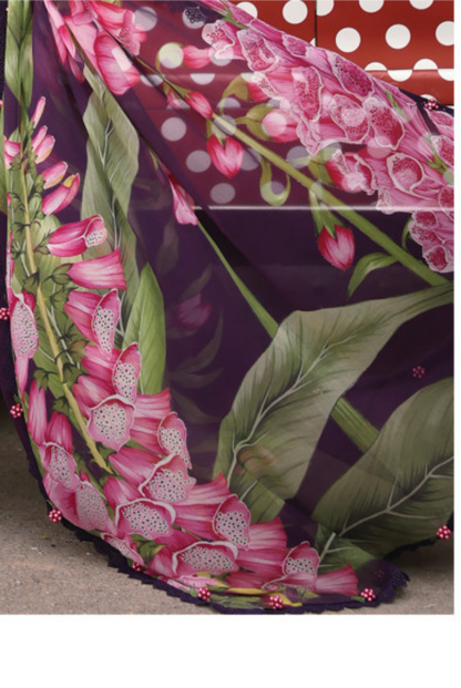 Maria B. M.Prints’26 Eid-II Inlays Printed Lawn 3 Piece Stitched Suit VOLUMЕ- 30-5A