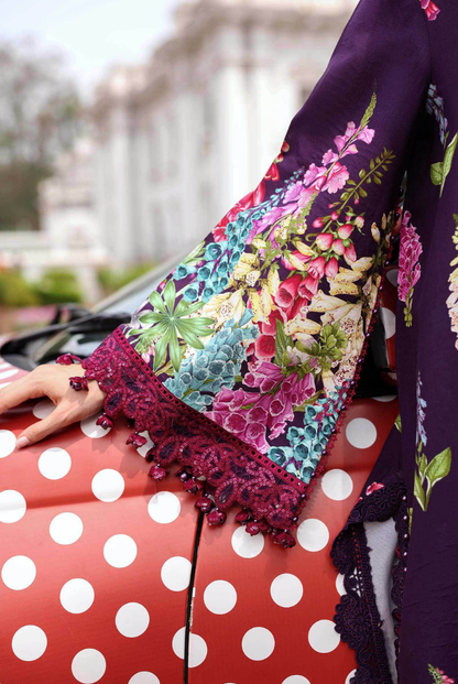 Maria B. M.Prints’26 Eid-II Inlays Printed Lawn 3 Piece Stitched Suit VOLUMЕ- 30-5A