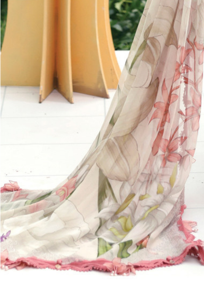Maria B. M.Prints’26 Eid-II Inlays Printed Lawn 3 Piece Stitched Suit VOLUMЕ- 30-6A