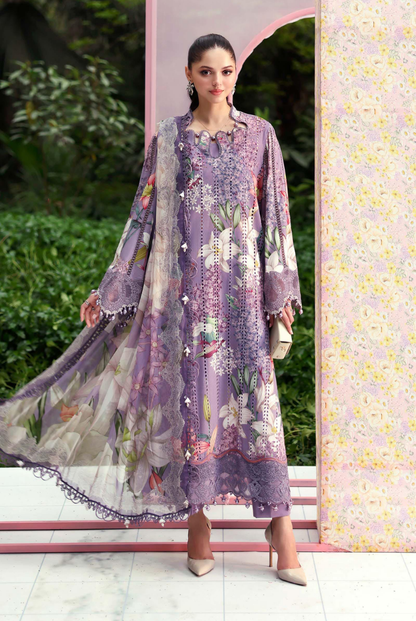 Maria B. M.Prints’26 Eid-II Inlays Printed Lawn 3 Piece Stitched Suit VOLUMЕ- 30-6в