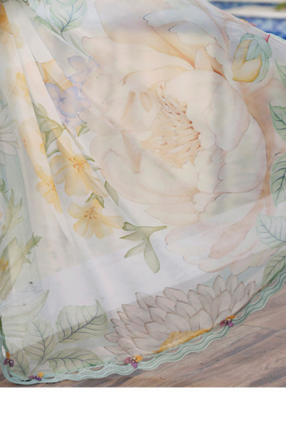 Maria B. M.Prints’26 Eid-II Inlays Printed Lawn 3 Piece Stitched Suit VOLUMЕ- 30-7A