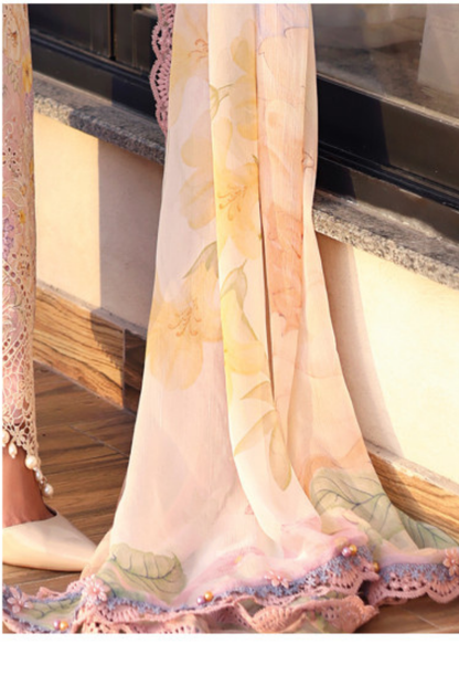 Maria B. M.Prints’26 Eid-II Inlays Printed Lawn 3 Piece Stitched Suit VOLUMЕ- 30-7в