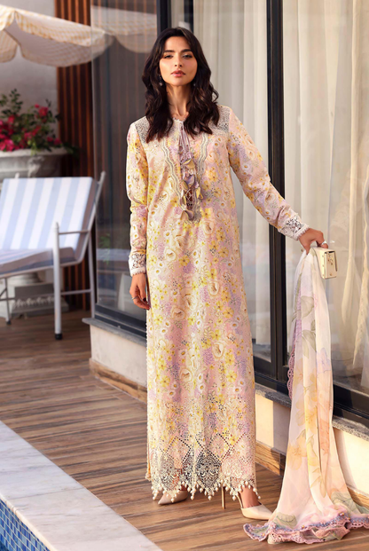 Maria B. M.Prints’26 Eid-II Inlays Printed Lawn 3 Piece Stitched Suit VOLUMЕ- 30-7в
