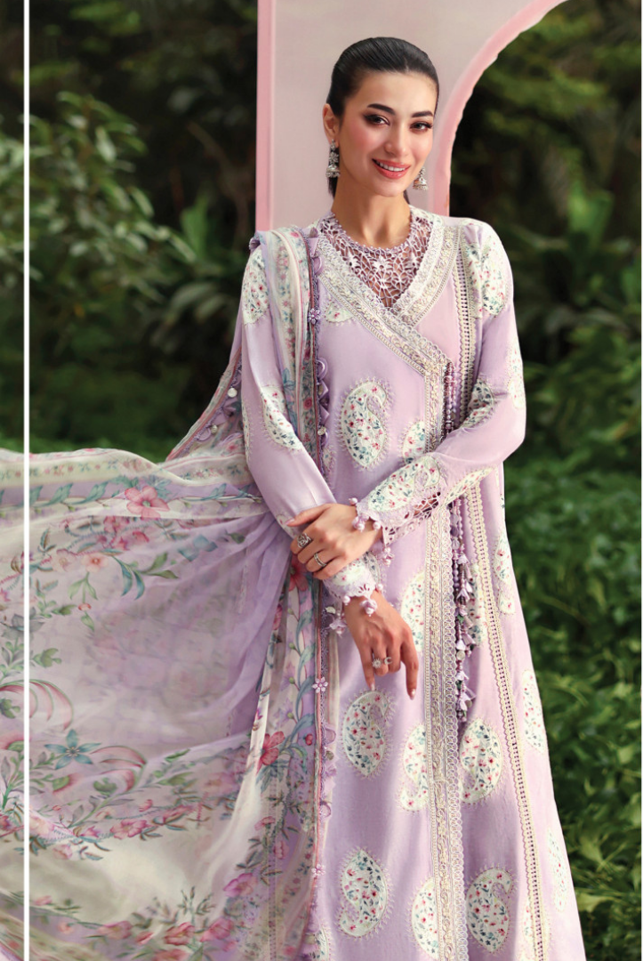 Maria B. M.Prints’26 Eid-II Inlays Printed Lawn 3 Piece Stitched Suit VOLUMЕ- 30-9в