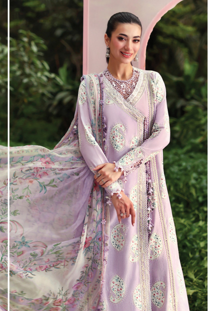 Maria B. M.Prints’26 Eid-II Inlays Printed Lawn 3 Piece Stitched Suit VOLUMЕ- 30-9в