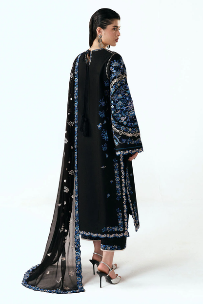 Jugnu by Hussain Rehar Stitched 3 Piece Embroidered Lawn Suit – ARI-D#1277