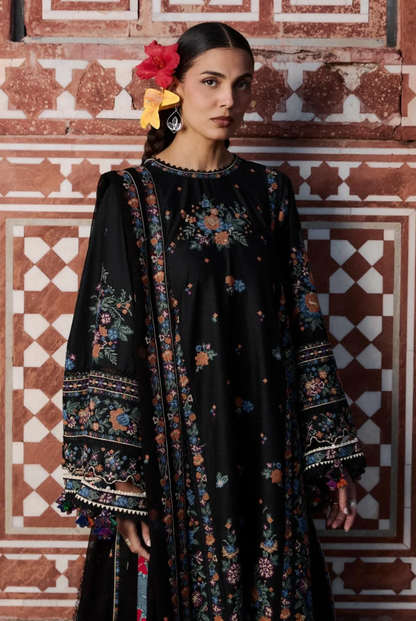 Zan by Hussain Rehar 3 Piece Suit Stitched Luxury Lawn Festive Collection'26 ASWA
