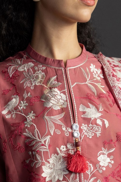 3 Piece Suit Stitched Embroidered Lawn Coco By Zara Shahjahan Lawn’26 AVIONA-3B