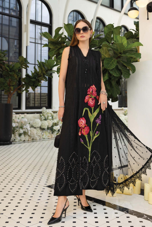 Maria B 3 Piece Stitched Embroidered Lawn Suit MB26-D10