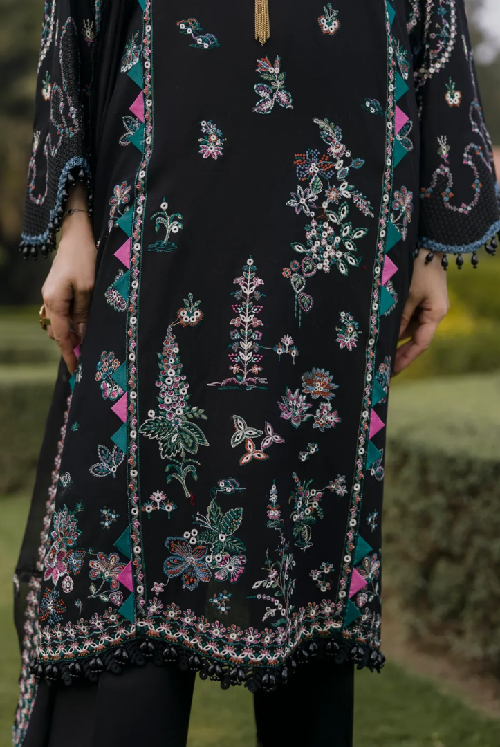3 Piece Suit Stitched Embroidered Lawn BY Eshaisha Eid Special 2026 EA-LL-5570