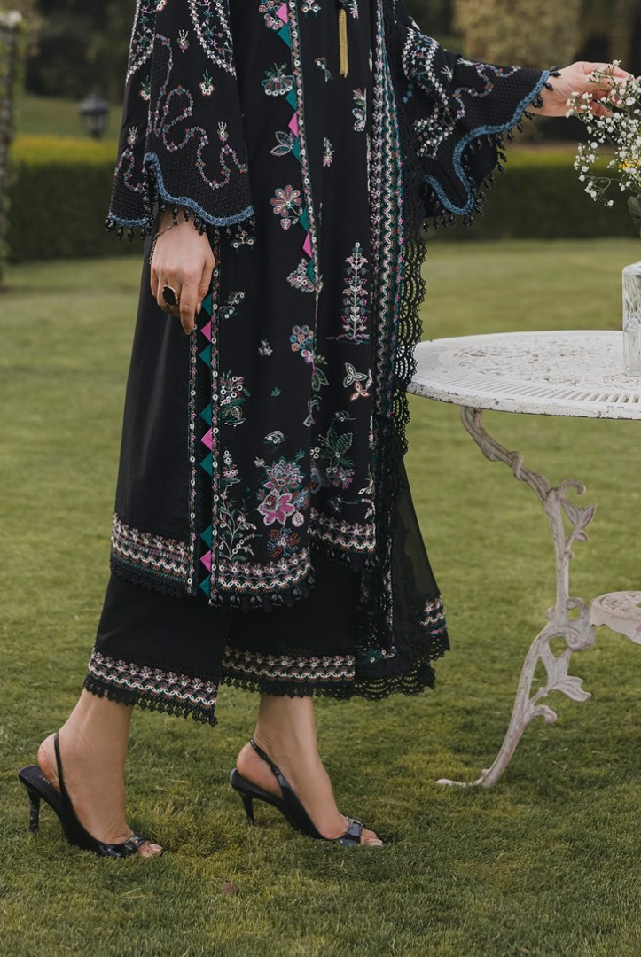 3 Piece Suit Stitched Embroidered Lawn BY Eshaisha Eid Special 2026 EA-LL-5570