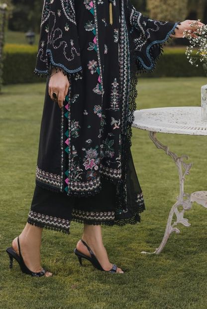 3 Piece Suit Stitched Embroidered Lawn BY Eshaisha Eid Special 2026 EA-LL-5570