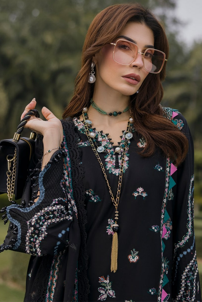 3 Piece Suit Stitched Embroidered Lawn BY Eshaisha Eid Special 2026 EA-LL-5570