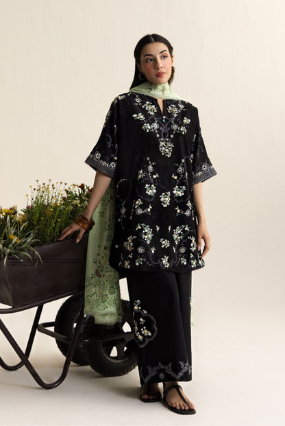 Coco by Zara Shahjahan Edit 26 Vol II Stitched Embroidered Lawn 3 Piece Suit-EIRA-10A