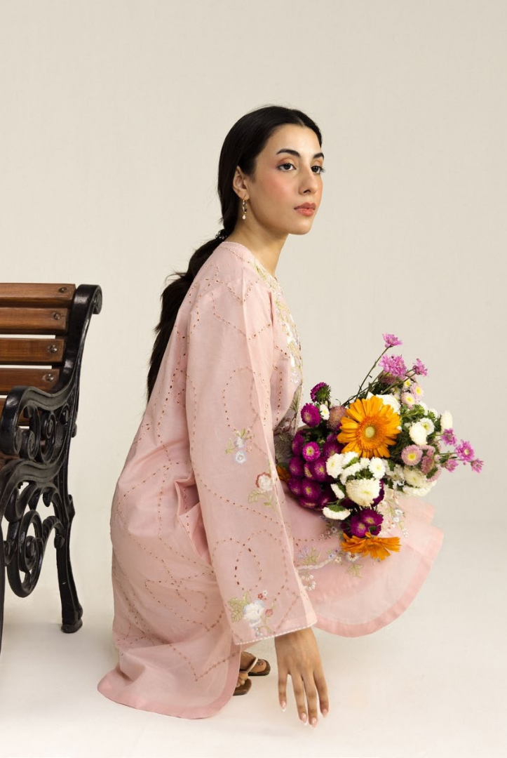 Coco by Zara Shahjahan Edit 26 Vol II Stitched Embroidered Lawn 3 Piece Suit-LUNE-2B
