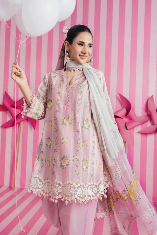 M/basics by Maria.B Spring Summer Stitched Printed Lawn 3 PC Suit – MB-CUSV13-02-A