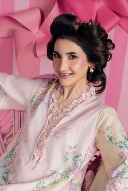 M/basics by Maria.B Spring Summer Stitched Printed Lawn 3 PC Suit – MB-CUSV13-07-B