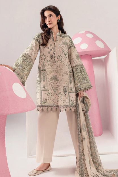 M/basics by Maria.B Spring Summer Stitched Printed Lawn 3 PC Suit – MB-CUSV13-11-A