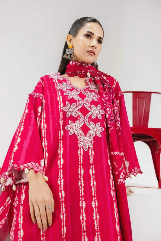 M/basics by Maria.B Spring Summer Stitched Printed Lawn 3 PC Suit – MB-CUSV13-14-A