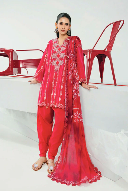 M/basics by Maria.B Spring Summer Stitched Printed Lawn 3 PC Suit – MB-CUSV13-14-A