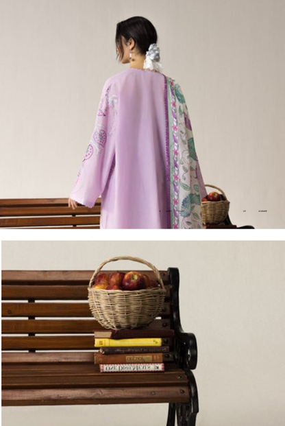 Coco by Zara Shahjahan Edit 26 Vol II Stitched Embroidered Lawn 3 Piece Suit-SIA-4A