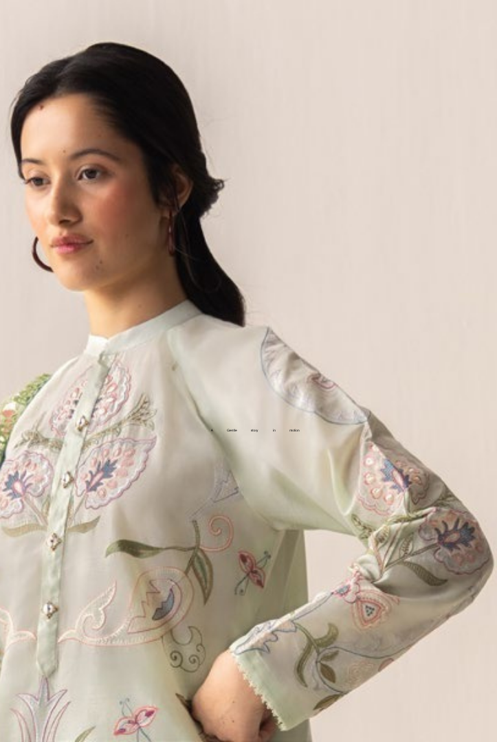 Coco by Zara Shahjahan Edit 26 Vol II Stitched Embroidered Lawn 3 Piece Suit-SIA-4B