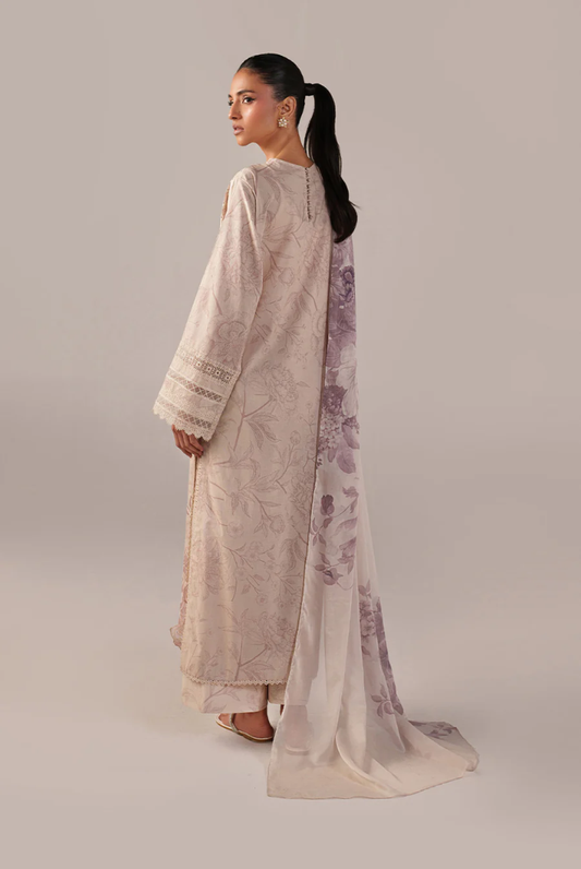 3 Piece Suit Stitched Embroidered Lawn BY Iznik Spring Summer 2026 SS-01