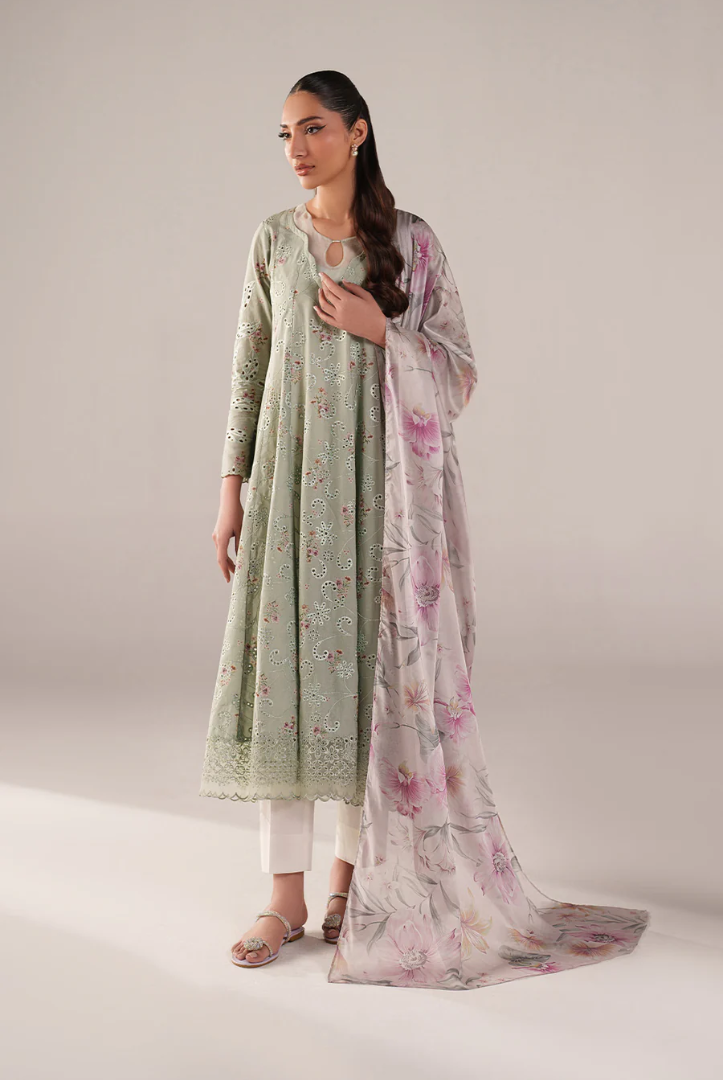 3 Piece Suit Stitched Embroidered Lawn BY Iznik Spring Summer 2026 SS-03