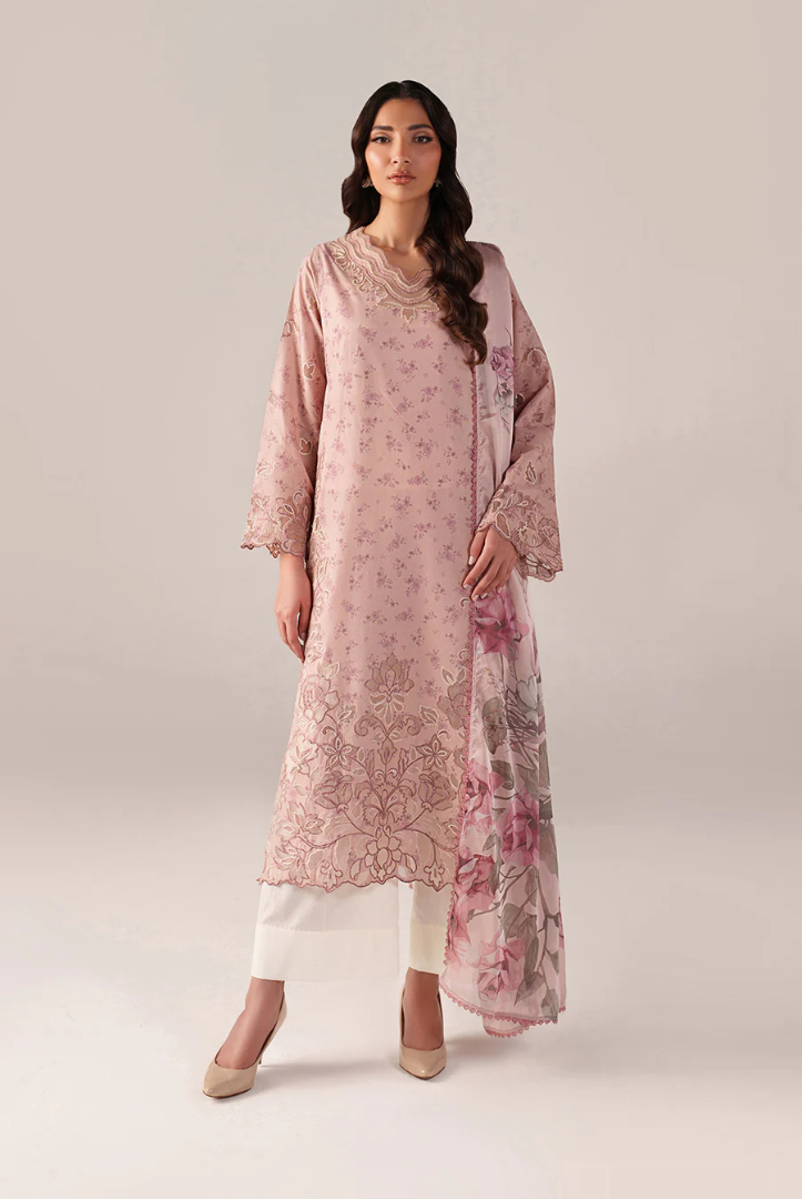 3 Piece Suit Stitched Embroidered Lawn BY Iznik Spring Summer 2026 SS-05